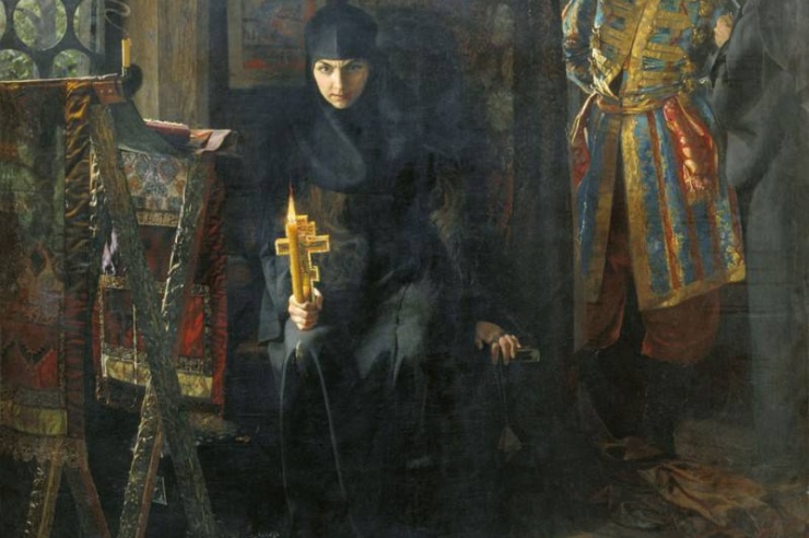 Против воли постриженная. Матвеев Николай Сергеевич. 1887 г.