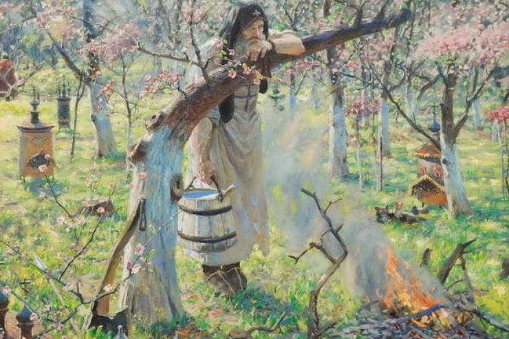 Монах Андрей Ослябя. П.В.Рыженко