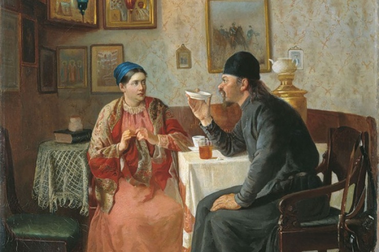 Чаепитие. Наумов Алексей Аввакумович