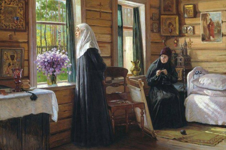 А жизнь так хороша! художник М. И.Игнатьев.