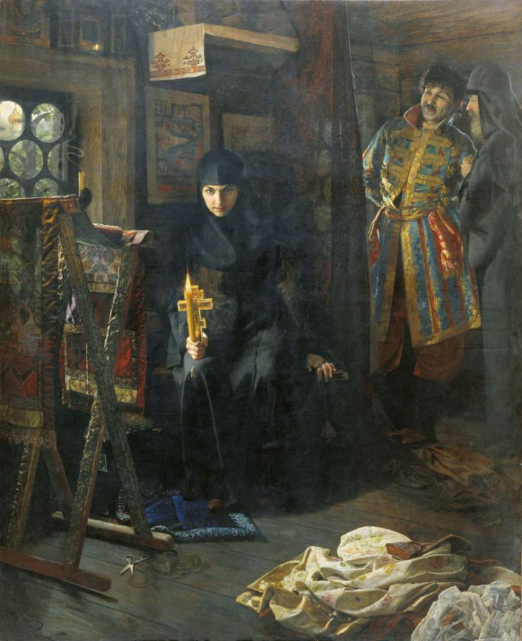 Против воли постриженная. Матвеев Николай Сергеевич. 1887 г.