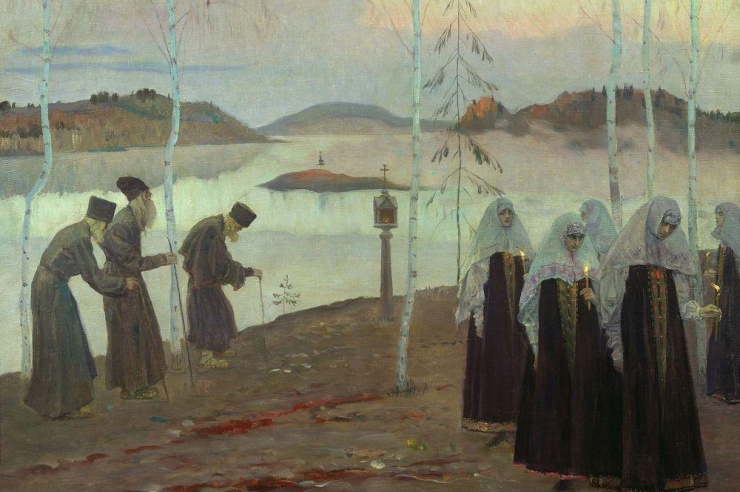 Отцы пустынники и жёны непорочны. М.В.Нестеров